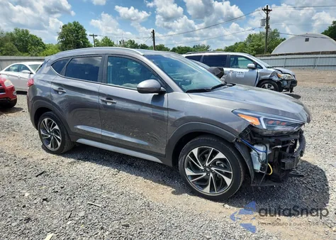 2020 Hyundai Tucson Limited из США, поврежденный, VIN KM8J3CAL1LU228801